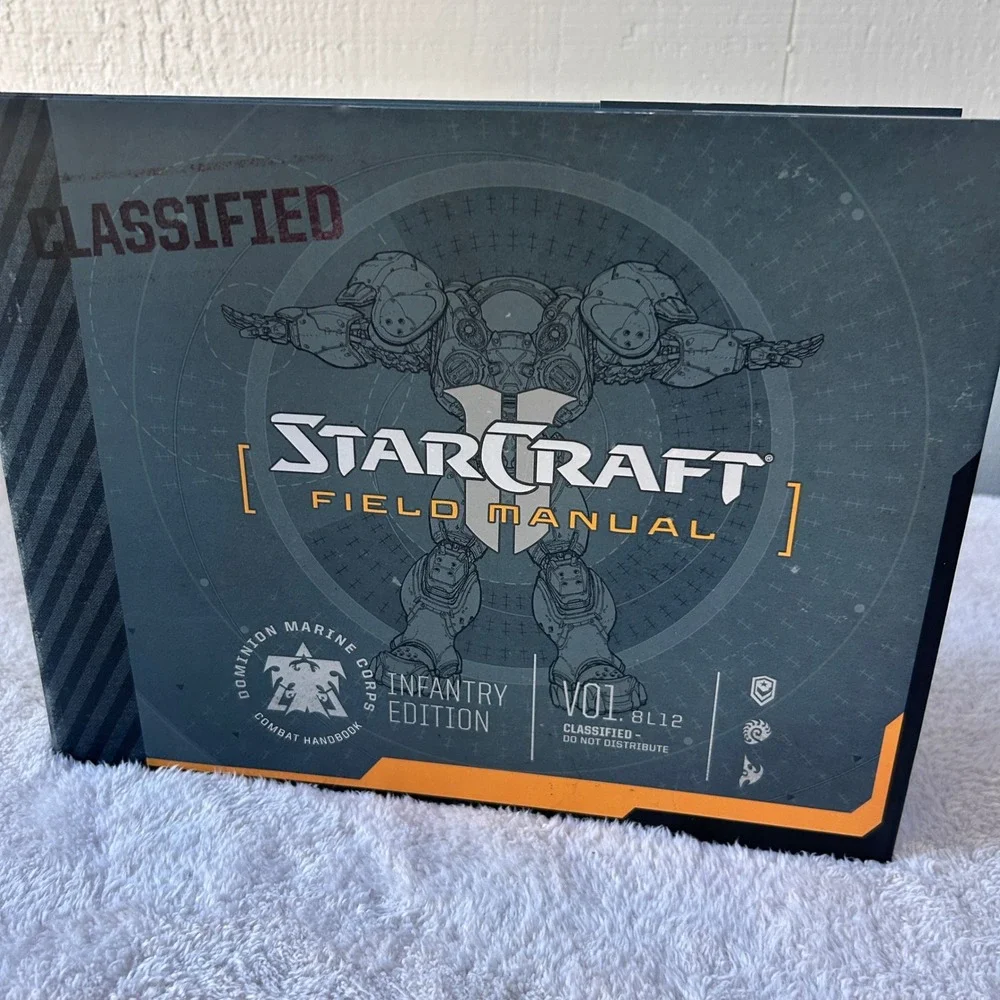 StarCraft II Field Manual Infantry Edition Vol 1 Hardcover 2015 by Rick Barba